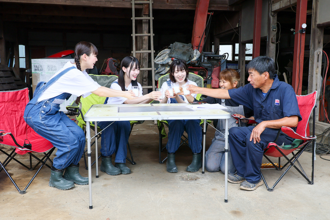 高嶺のなでしこ 酪農応援アンバサダー就任　関連カット
