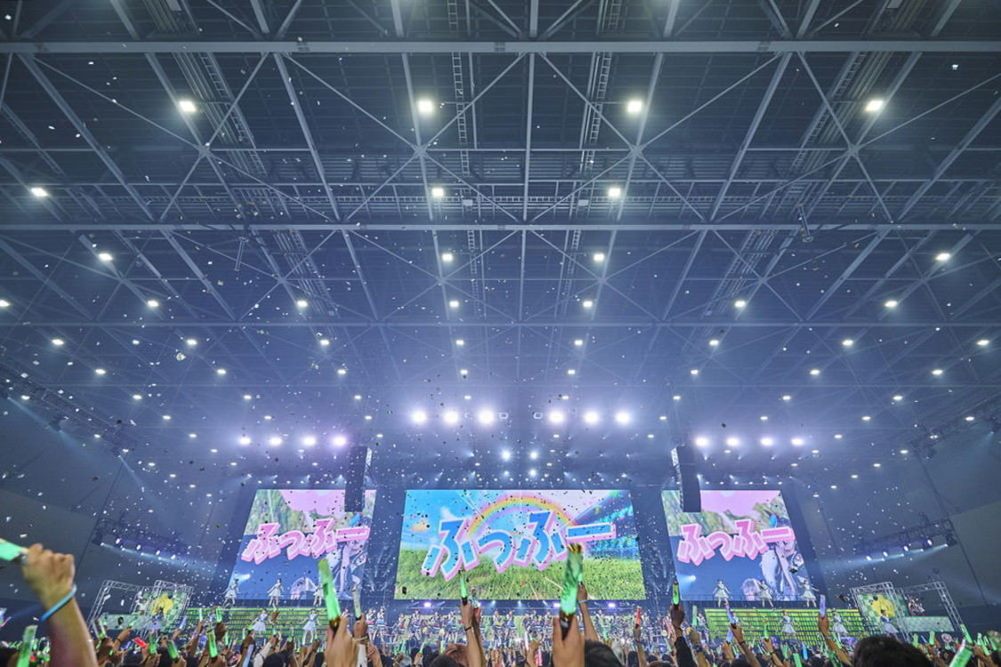 ＜ウマ娘 プリティーダービー 5th EVENT ARENA TOUR GO BEYOND -GAZE-＞愛知・ポートメッセなごや第1展示館（2023年9月16日（土） ／(C) Cygames, Inc.）