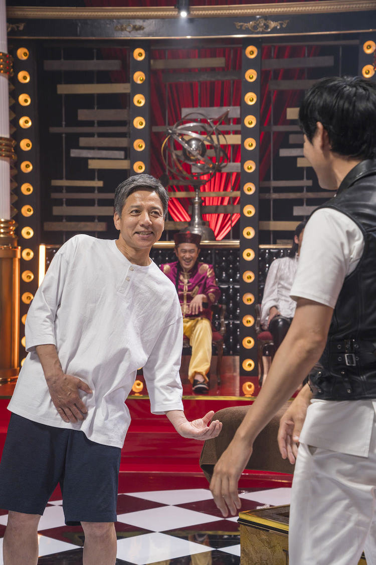 『ケンシロウによろしく』オフショット（©ジャスミン・ギュ／講談社　©DMM TV）