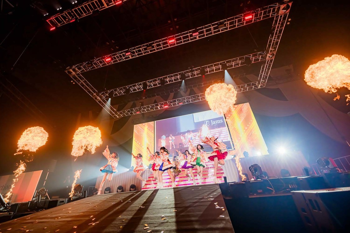 ＜Jams Collection 6thワンマンLIVE「JamsEvolution!!!!!!!!!～幕張で“超”沸きまっせ～」＞幕張メッセ 国際展示場ホール（2023年10月22日）