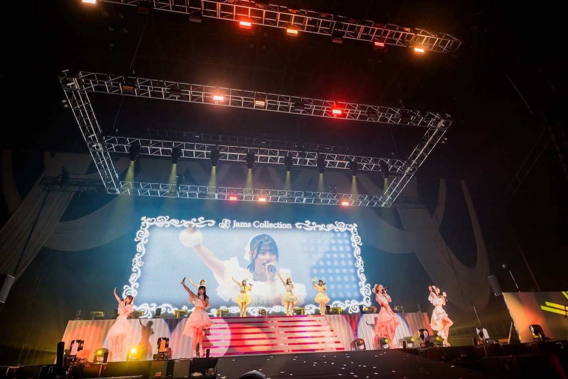 ＜Jams Collection 6thワンマンLIVE「JamsEvolution!!!!!!!!!～幕張で“超”沸きまっせ～」＞幕張メッセ 国際展示場ホール（2023年10月22日）