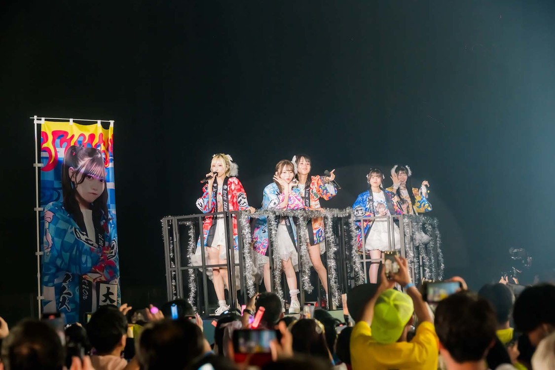 ＜Jams Collection 6thワンマンLIVE「JamsEvolution!!!!!!!!!～幕張で“超”沸きまっせ～」＞幕張メッセ 国際展示場ホール（2023年10月22日）