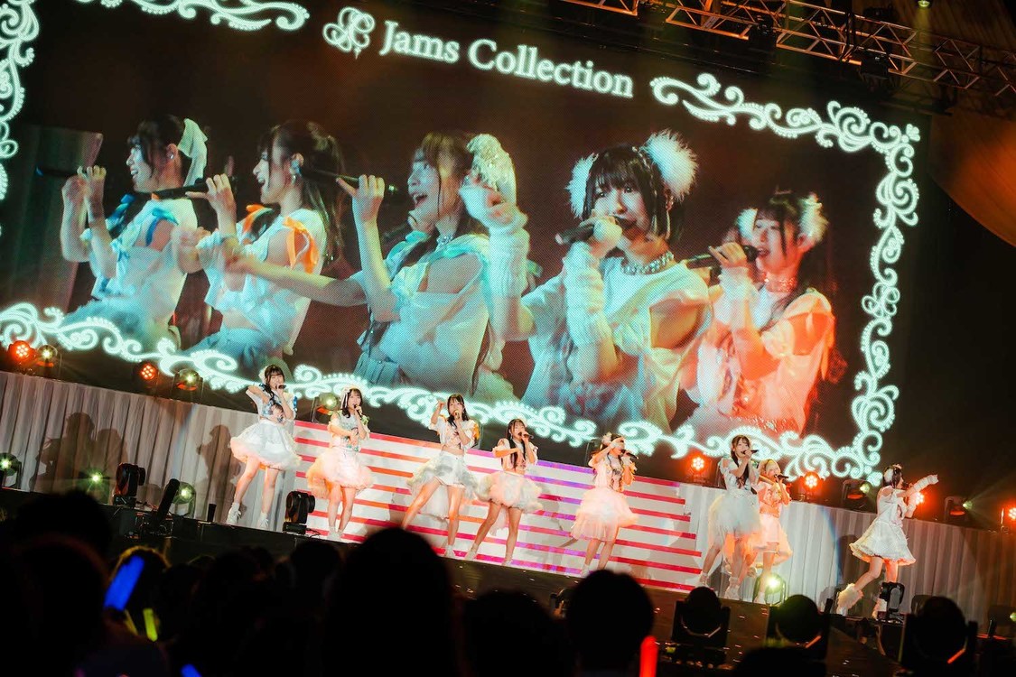 ＜Jams Collection 6thワンマンLIVE「JamsEvolution!!!!!!!!!～幕張で“超”沸きまっせ～」＞幕張メッセ 国際展示場ホール（2023年10月22日）