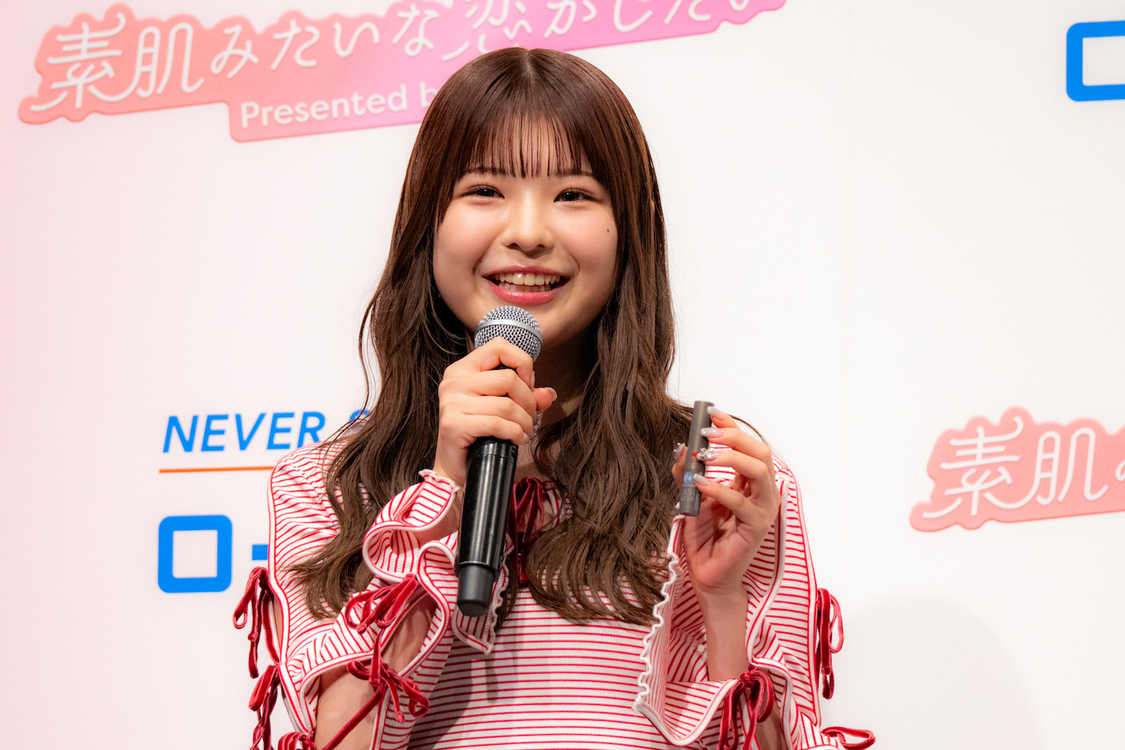 折田涼夏＜ロート製薬 新ドラマCM発表会＞より