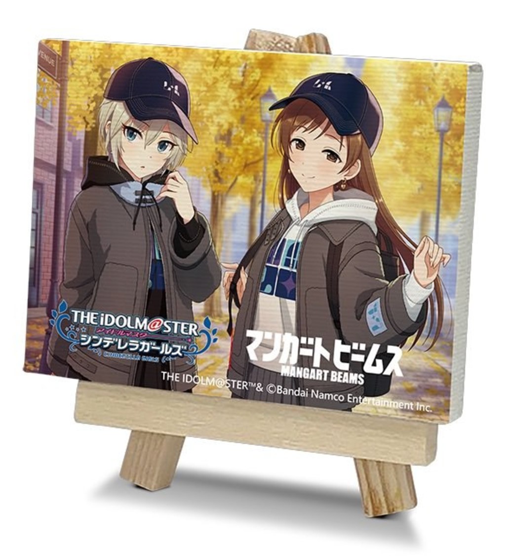 『アイドルマスター シンデレラガールズ meets  マンガート ビームス』 ミニキャンバスボード