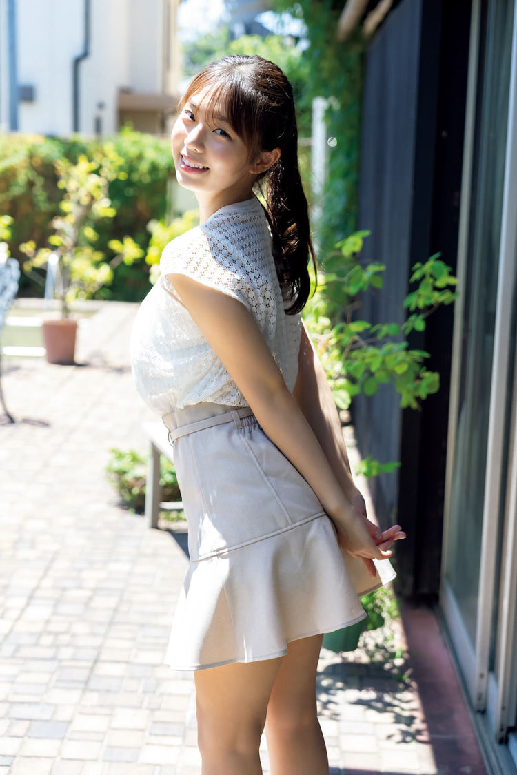 菊地姫奈『ヤングアニマルWeb』（撮影：唐木貴央）