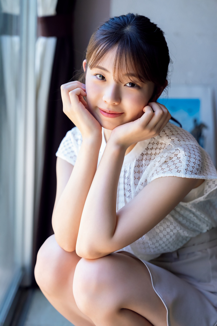 菊地姫奈『ヤングアニマルWeb』（撮影：唐木貴央）