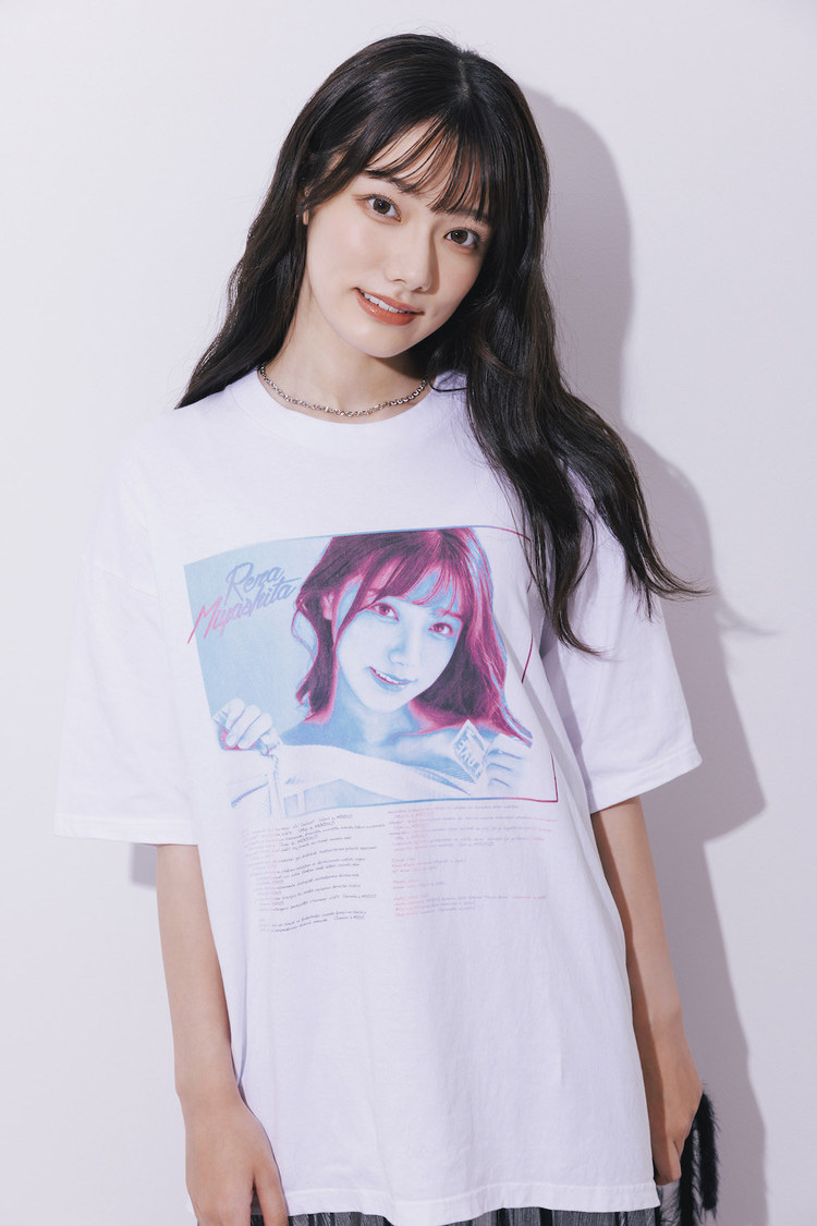 【MIYASHITA RENA】PHOTO TEE