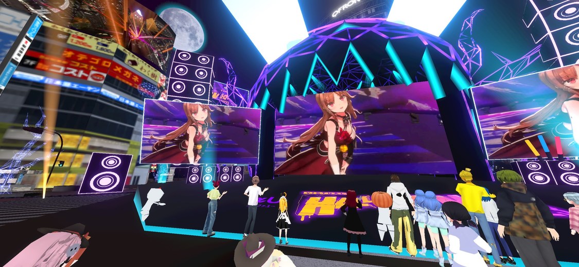 ＜ぶいごま（V後藤真希）3Dお披露目配信inバーチャル渋谷＞（2023年10月28日）