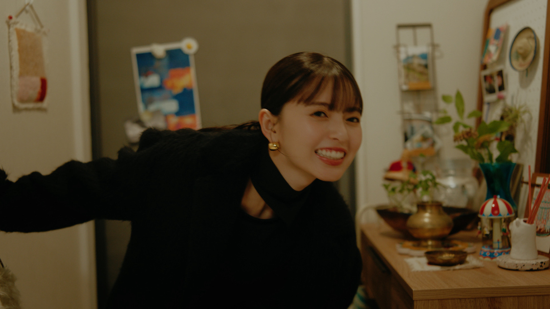 齋藤飛鳥（『クリアアサヒ』新 WEBCM 「飲みやすくておいしいクリアアサヒ」篇より）