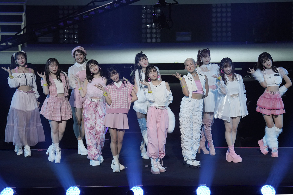 ＜つばきファクトリー コンサートツアー 2023秋 可惜夜〜山岸理子・岸本ゆめの 卒業スッぺシャル〜暁＞日本武道館（2023年11月6日）