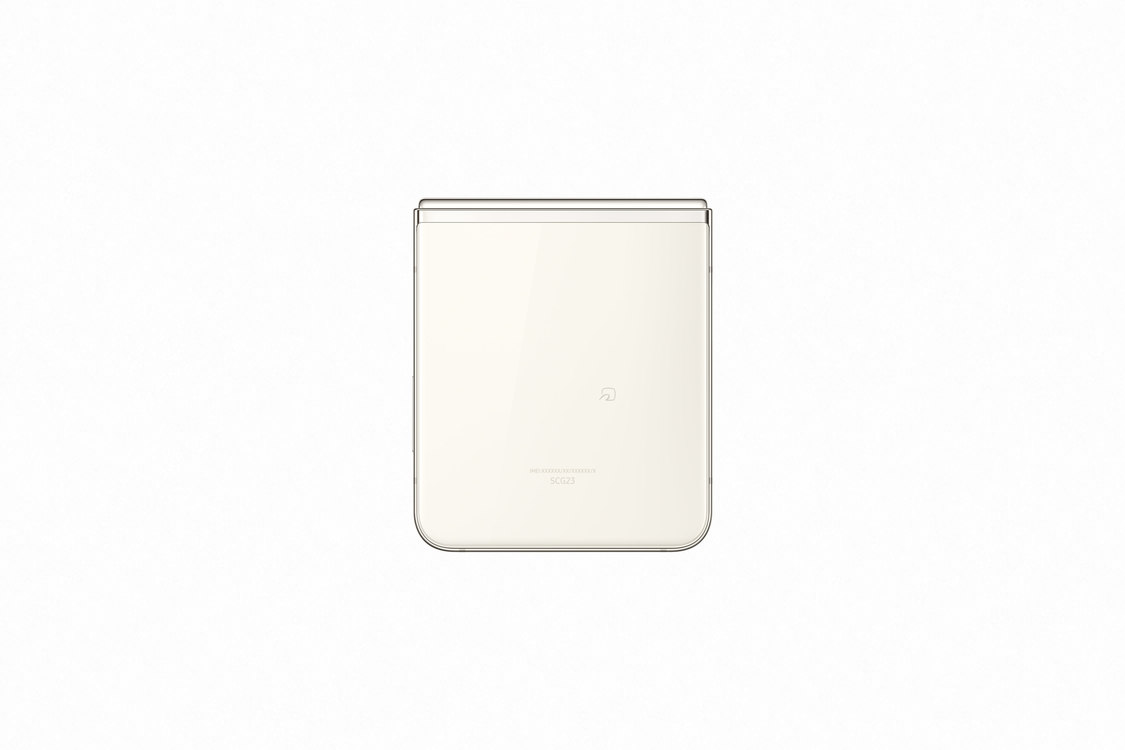 『Galaxy Z Flip5』クリーム