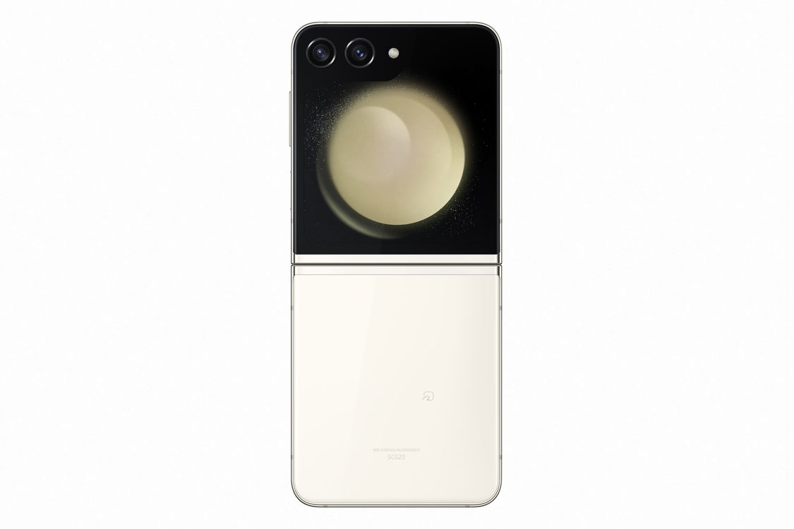 『Galaxy Z Flip5』クリーム