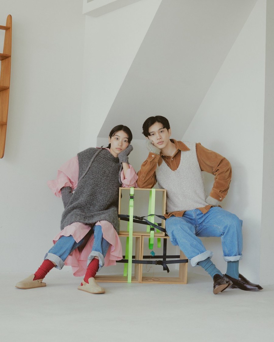 靴下屋「2023冬コレクション」