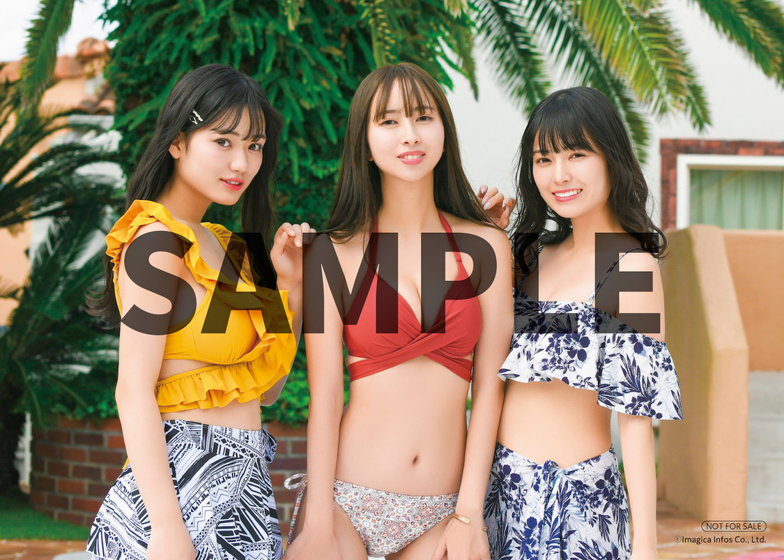 書泉グループ：3人集合 2L判ブロマイドB