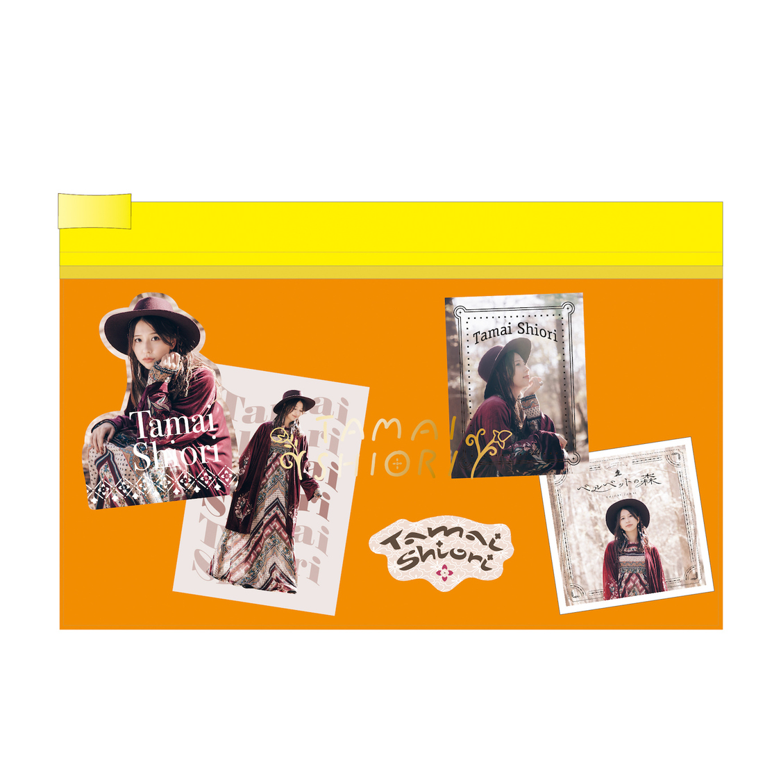 ステッカー『SHIORI TAMAI 12 Colors』グッズ（11月バージョン）