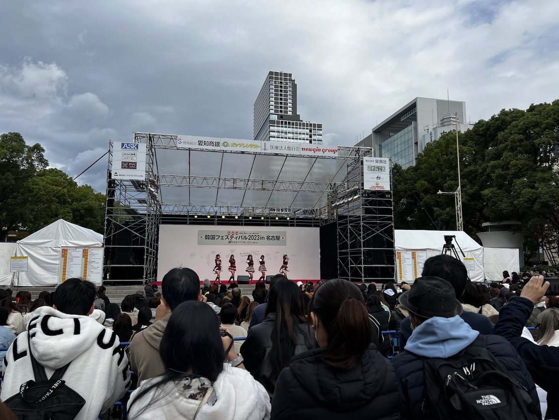 OS☆U＜韓国フェスティバル2023＞エディオン久屋広場