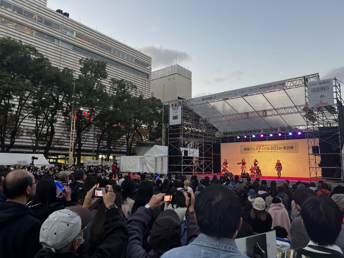 OS☆U＜韓国フェスティバル2023＞エディオン久屋広場