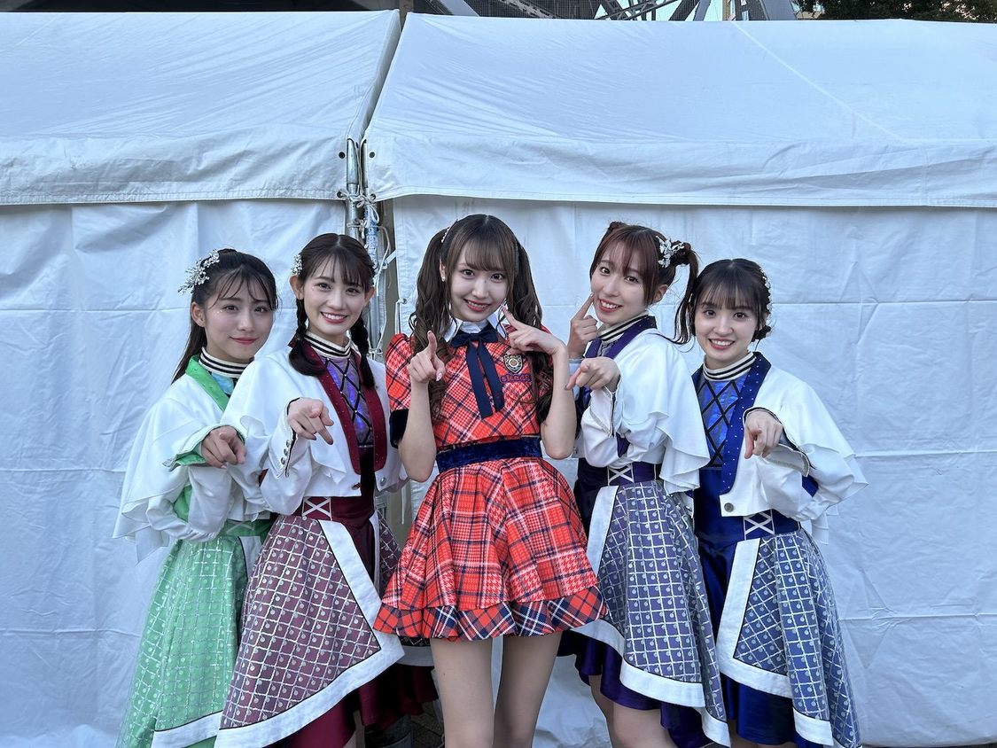 TEAM SHACHI、野村実代（SKE48）＜あいち県民の日フェスタ2023＞中部電力MIRAI TOWER（旧名古屋テレビ塔）下イベントスペース（2023年11月26日）