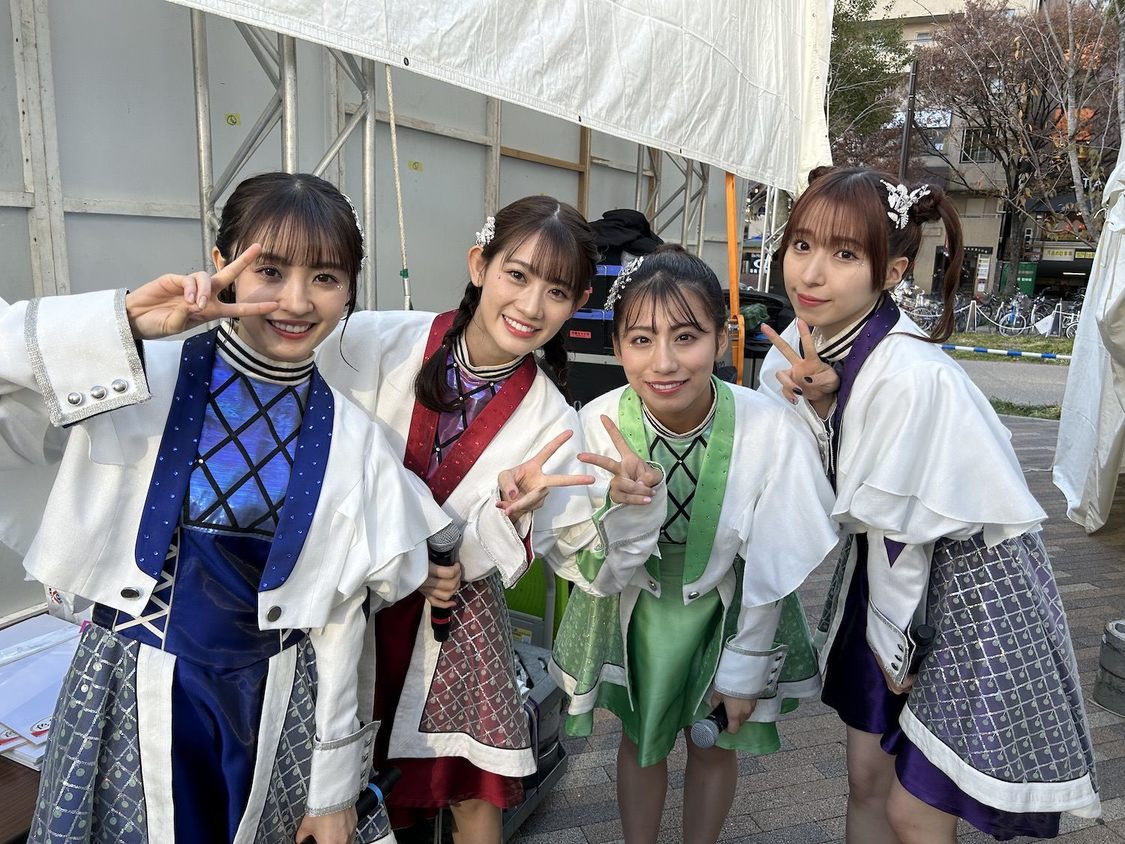 TEAM SHACHI＜あいち県民の日フェスタ2023＞中部電力MIRAI TOWER（旧名古屋テレビ塔）下イベントスペース（2023年11月26日）