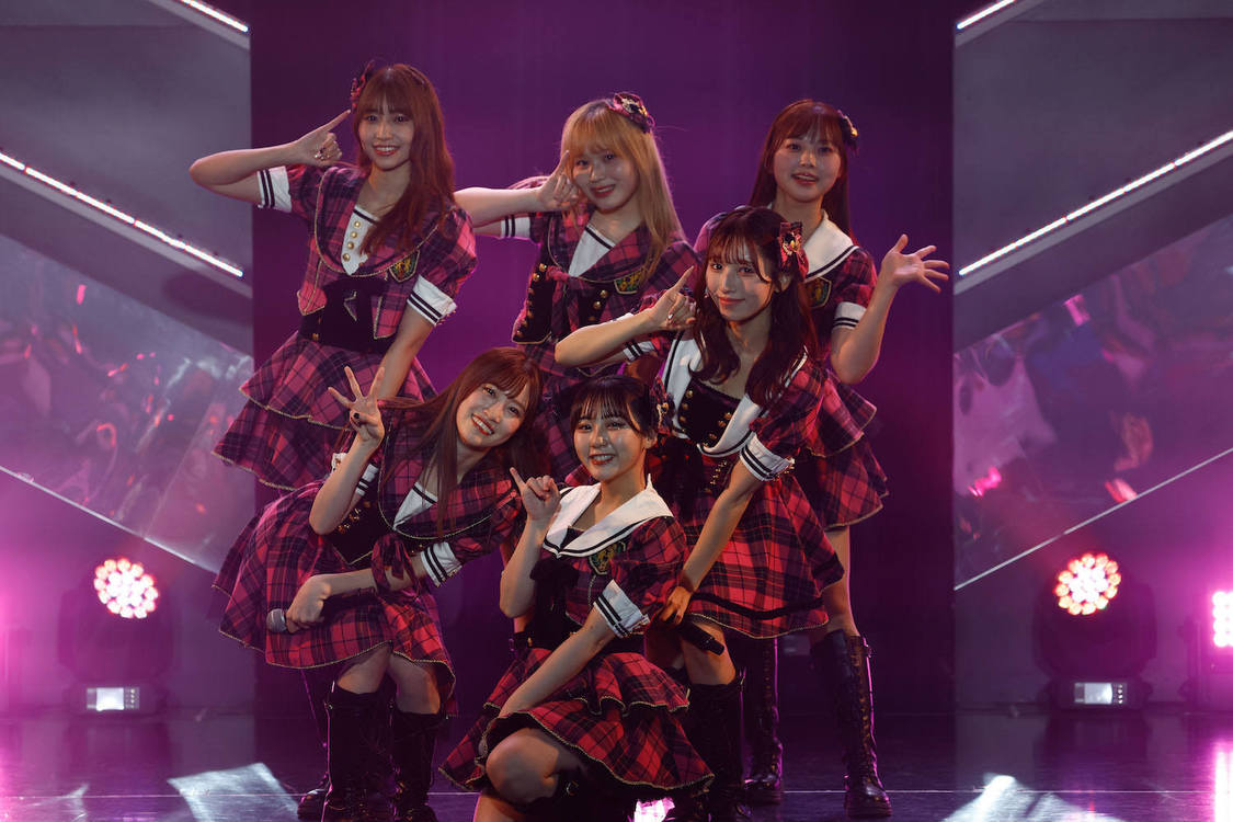 ＜HKT48劇場 12周年記念特別公演＞HKT48劇場（2023年11月26日／©︎ Mercury）