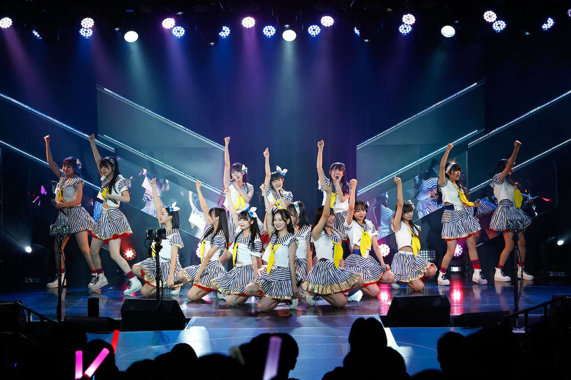 ＜HKT48劇場 12周年記念特別公演＞HKT48劇場（2023年11月26日／©︎ Mercury）