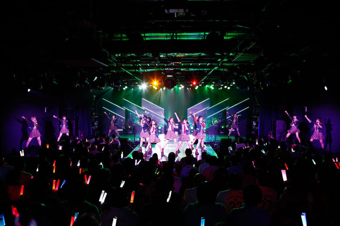 ＜HKT48劇場 12周年記念特別公演＞HKT48劇場（2023年11月26日／©︎ Mercury）