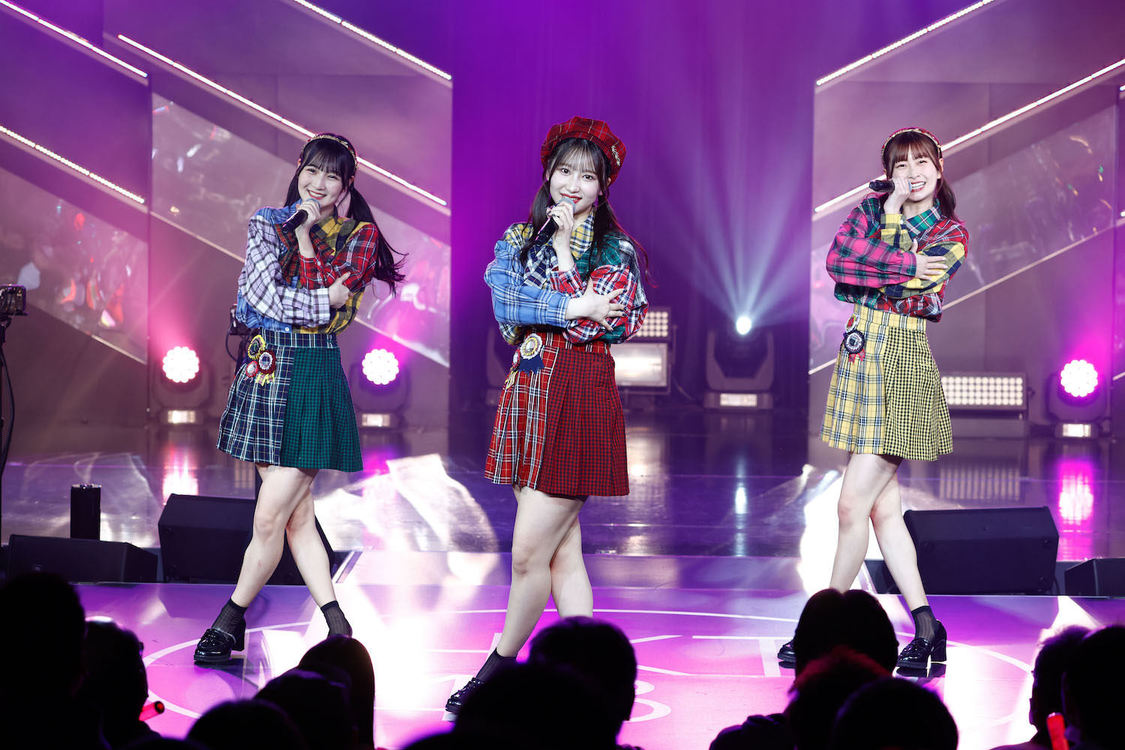 ＜HKT48劇場 12周年記念特別公演＞HKT48劇場（2023年11月26日／©︎ Mercury）