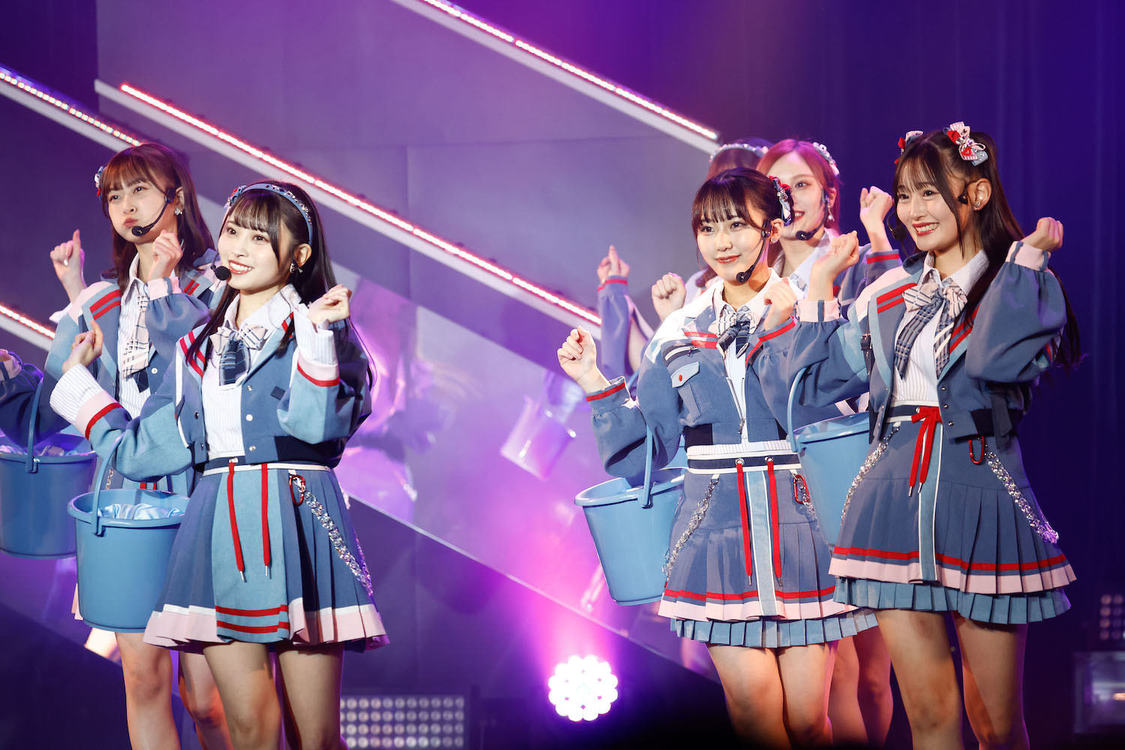 ＜HKT48劇場 12周年記念特別公演＞HKT48劇場（2023年11月26日／©︎ Mercury）