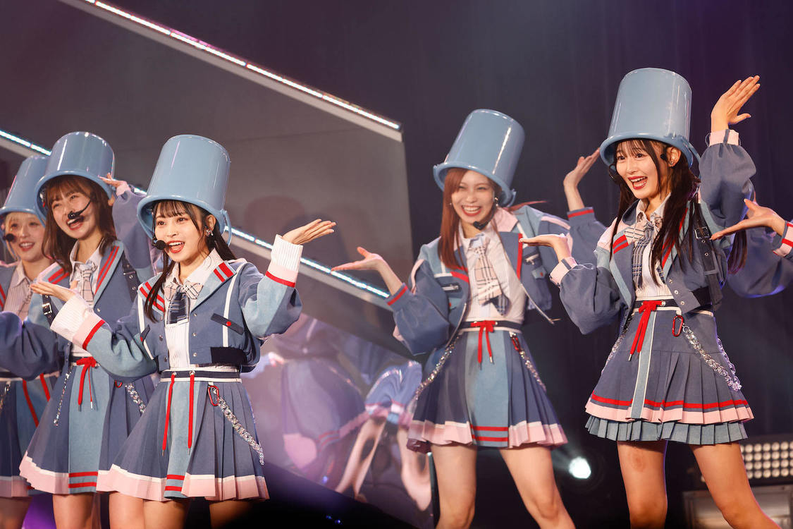 ＜HKT48劇場 12周年記念特別公演＞HKT48劇場（2023年11月26日／©︎ Mercury）