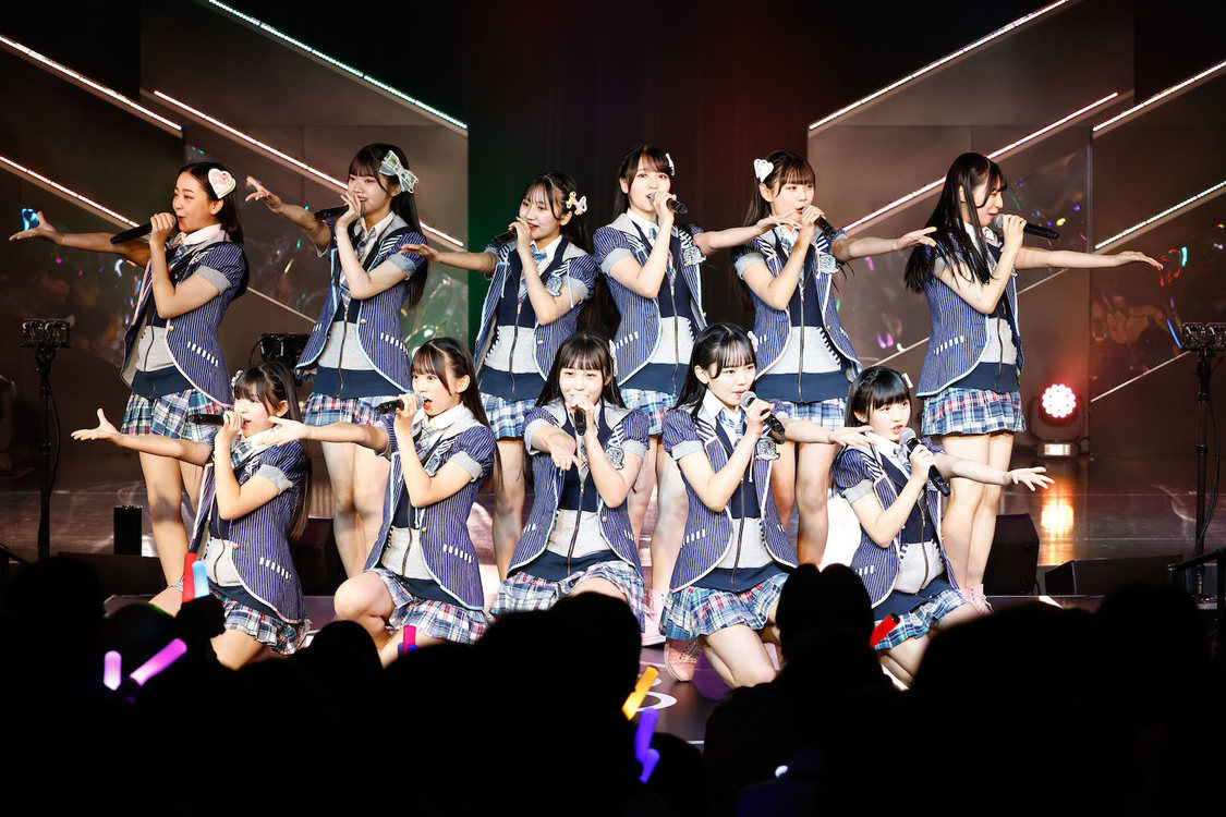 ＜HKT48劇場 12周年記念特別公演＞HKT48劇場（2023年11月26日／©︎ Mercury）