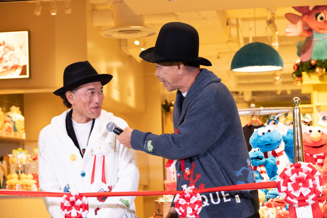 ＜『セサミストリートマーケット』オープニングセレモニー＞（2023年11月28日）