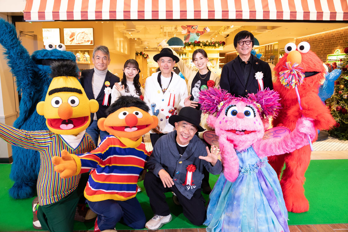 ＜『セサミストリートマーケット』オープニングセレモニー＞（2023年11月28日）