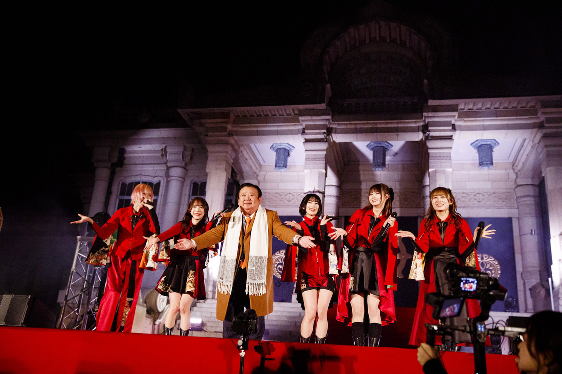 ＜NEO JAPONISM 帰国後初ワンマンライブ「凱旋乱舞」presented by文化放送＞築地本願寺（2023年12月2日）