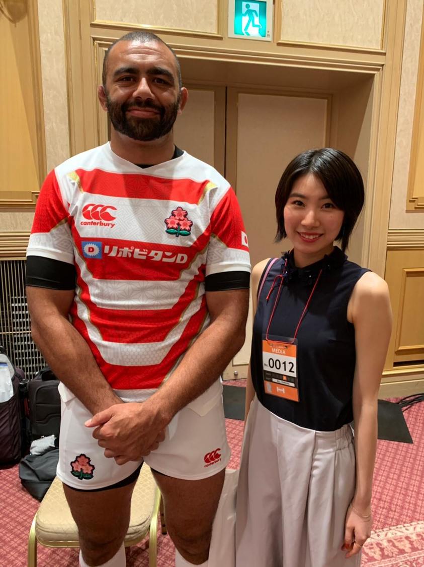 RUUNA（kolme）、リーチマイケル選手