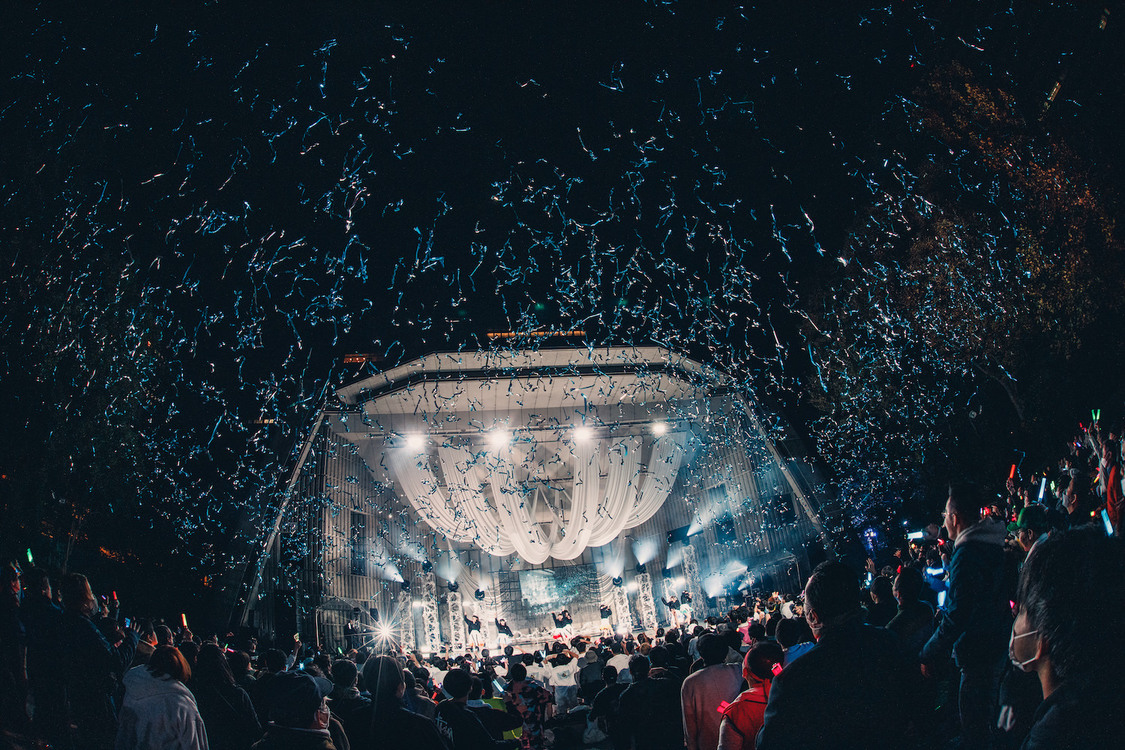 真っ白なキャンバス＜一輪咲いても僕は僕＞日比谷野外大音楽堂（2023年12月2日）