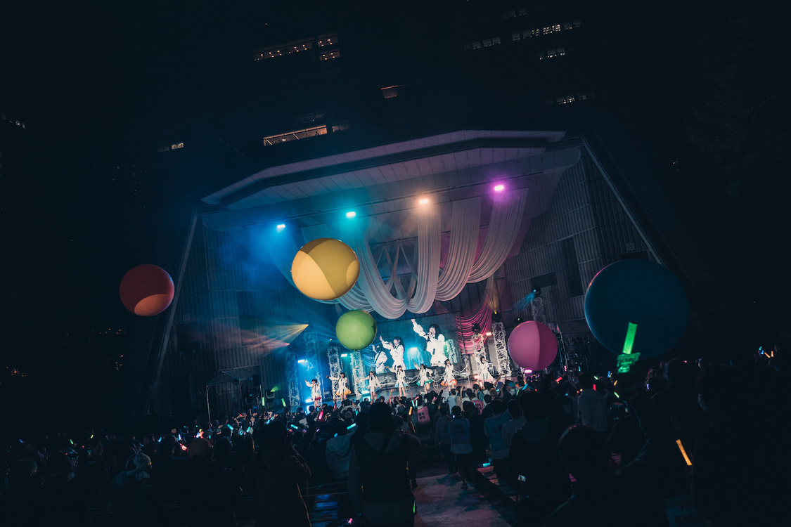 真っ白なキャンバス＜一輪咲いても僕は僕＞日比谷野外大音楽堂（2023年12月2日）