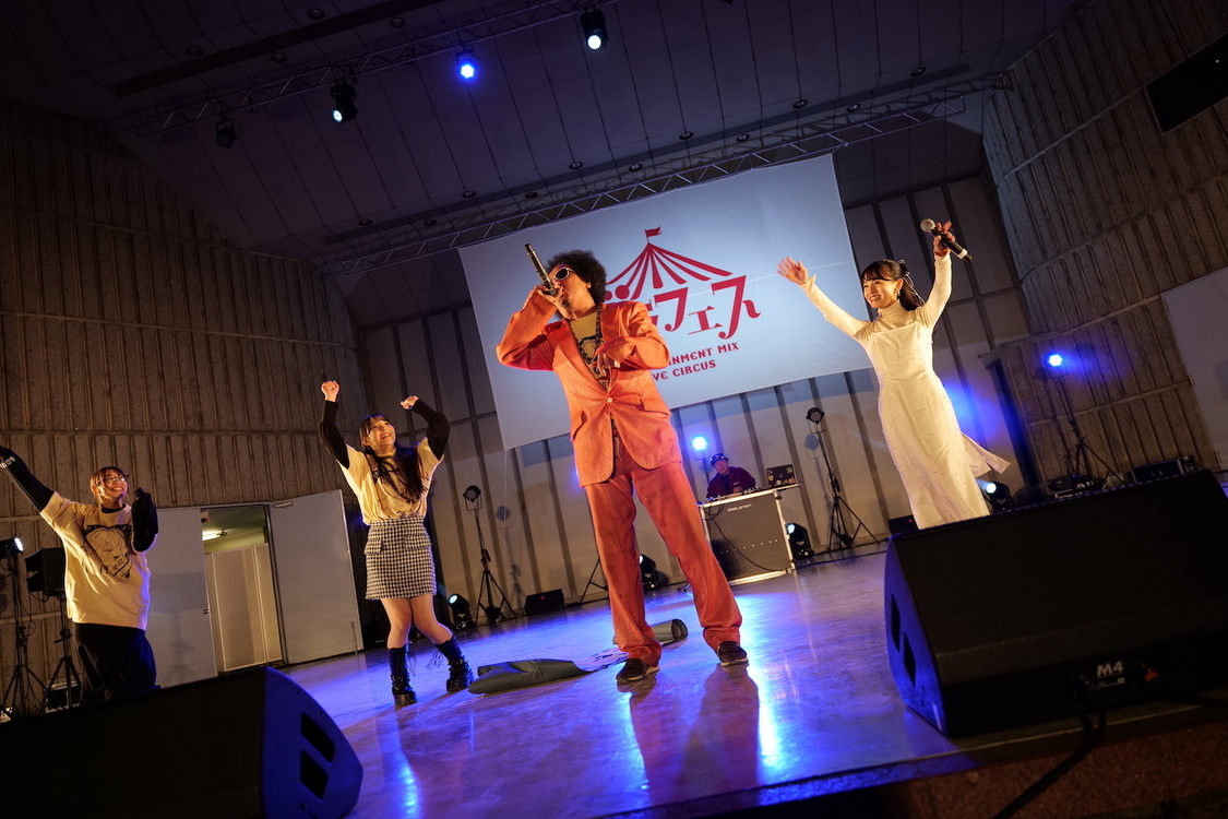 CHOP STICK＜ケンズカフェ東京 PRESENTS ガラフェス 〜日比谷野音 デリシャスサンデー〜＞日比谷野外大音楽堂（2023年12月17日）