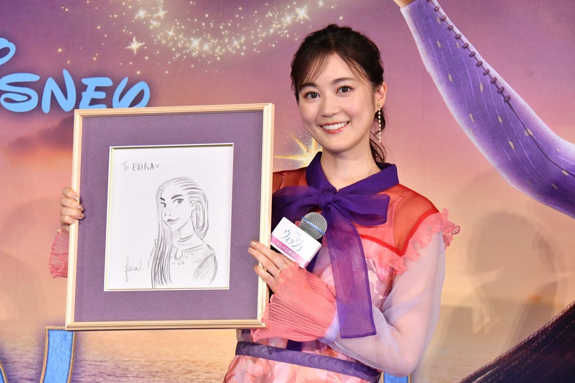 ＜映画『ウィッシュ』公開記念舞台挨拶＞（2023年12月20日／© 2023 Disney. All Rights Reserved.）