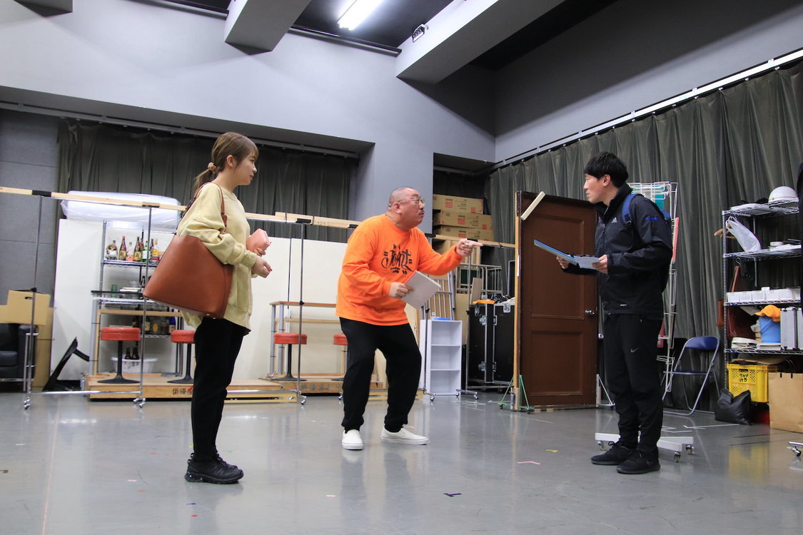 舞台＜鍵泥棒のメソッド→リブート＞稽古場取材会（2023年12月21日）