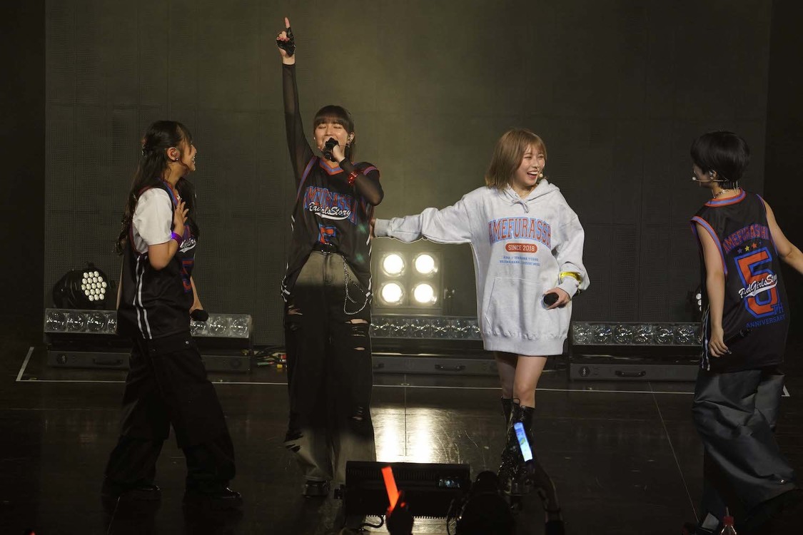 ＜AMEFURASSHI 5th Anniversary Live "Bad Girls Story"＞品川ステラボール（2023年12月22日）