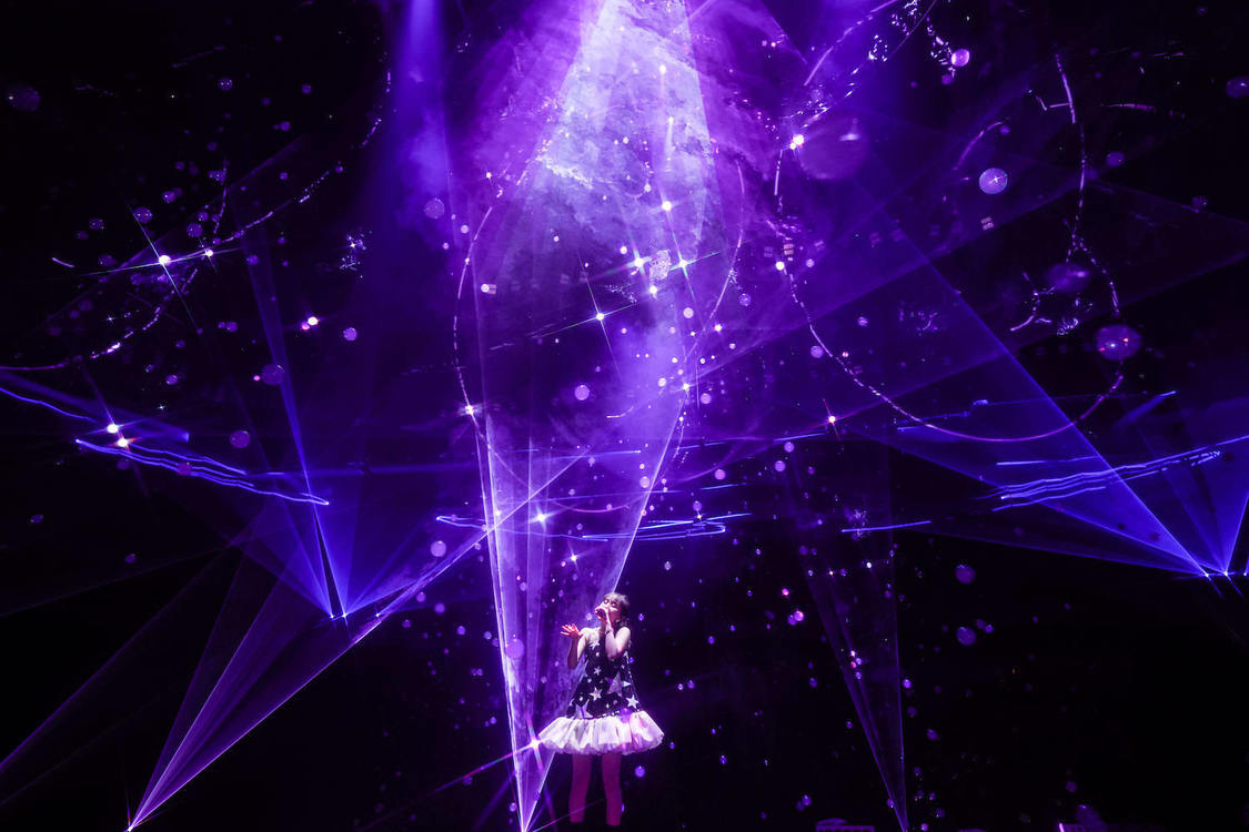 百田夏菜子＜Talk With Me Xmas Night ～シンデレラタイム～＞さいたまスーパーアリーナ（2023年12月25日／©︎上飯坂一・髙田真希子）