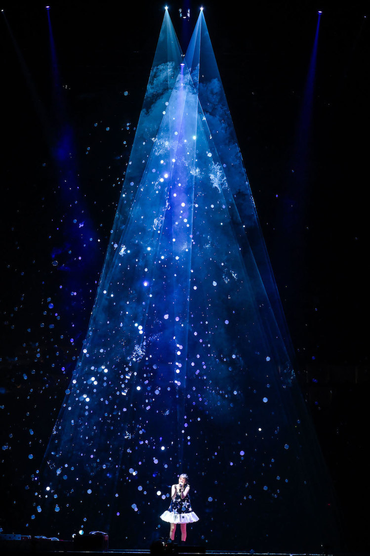 百田夏菜子＜Talk With Me Xmas Night ～シンデレラタイム～＞さいたまスーパーアリーナ（2023年12月25日／©︎上飯坂一・髙田真希子）