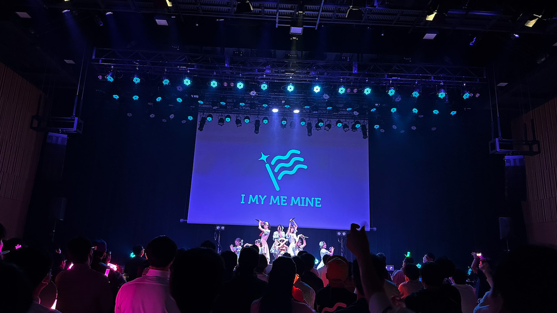 ＜I MY ME MINE新メンバーお披露目公演＞神田明神ホール（2024年1月4日）