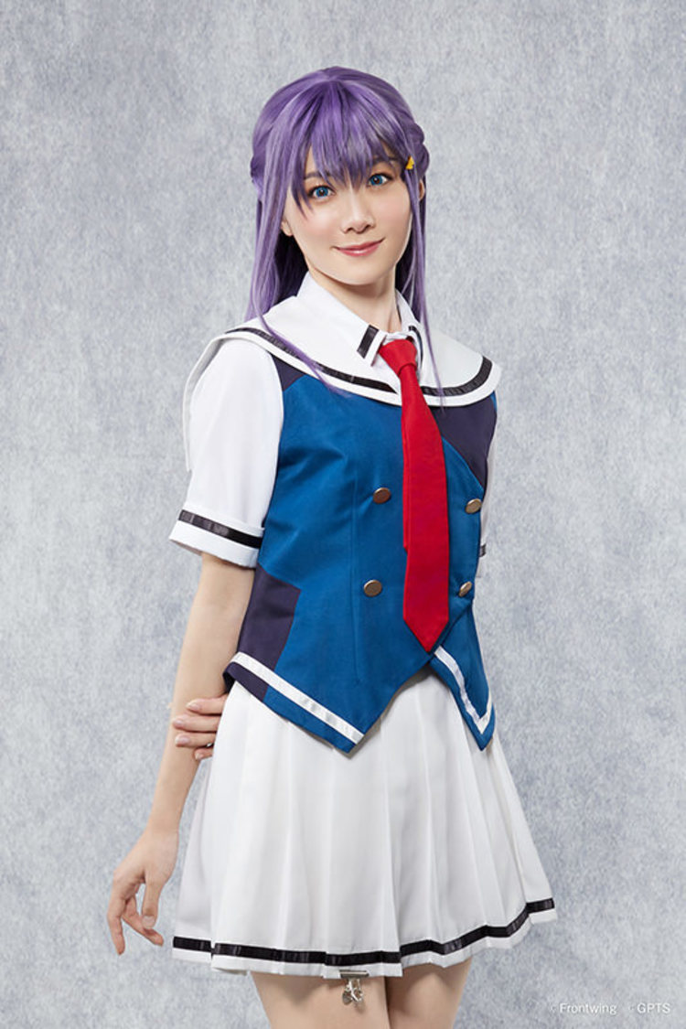 深見玲奈役：鶴見萌（虹のコンキスタドール）（©Frontwing　©GRISAIA Phantom Trigger THE STAGE）