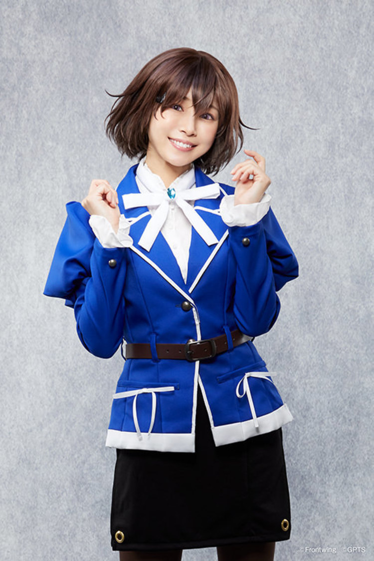 有坂秋桜里役：堀越せな（©Frontwing　©GRISAIA Phantom Trigger THE STAGE）