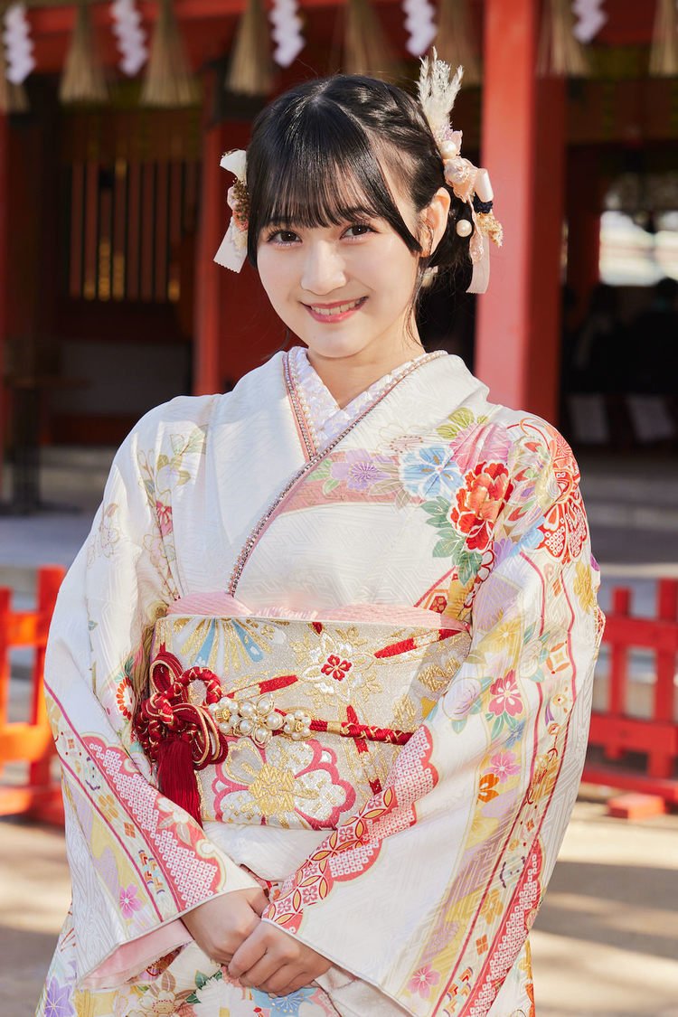 今村麻莉愛（HKT48）＜成人式＞（2024年1月8日／©︎ Mercury）