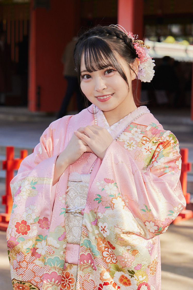 竹本くるみ（HKT48）＜成人式＞（2024年1月8日／©︎ Mercury）