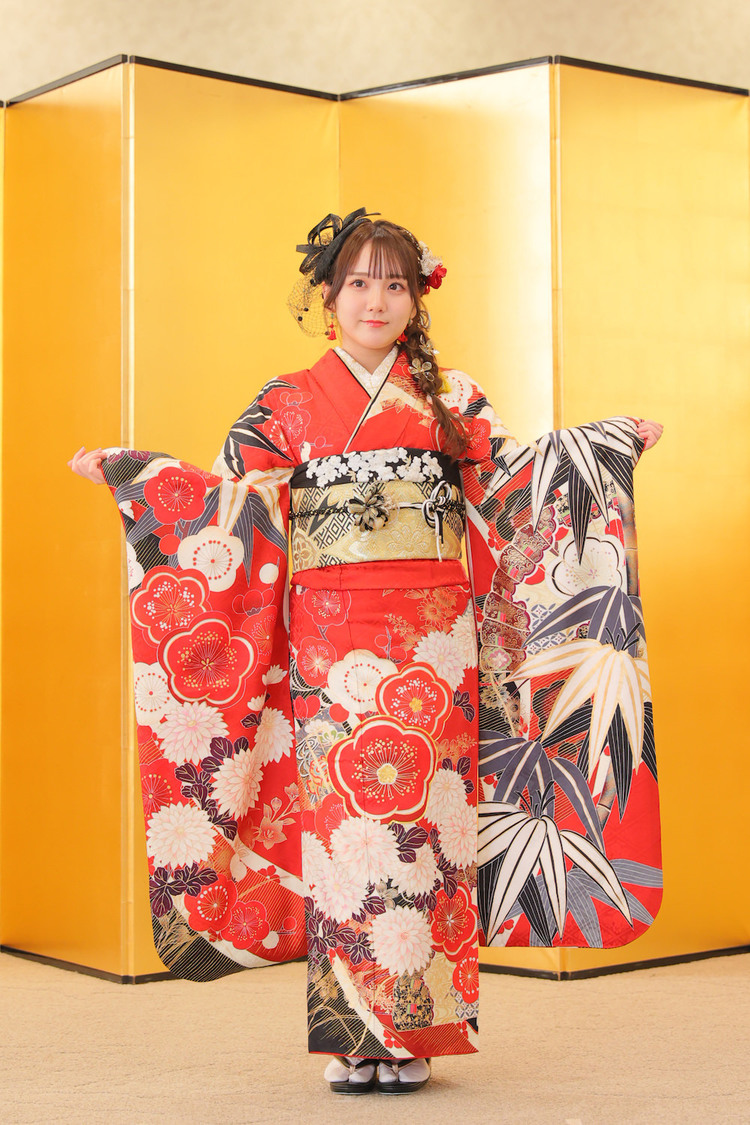 田口愛佳＜2024年 AKB48 二十歳のつどい＞神田明神（2024年1月8日／ⒸAKB48）