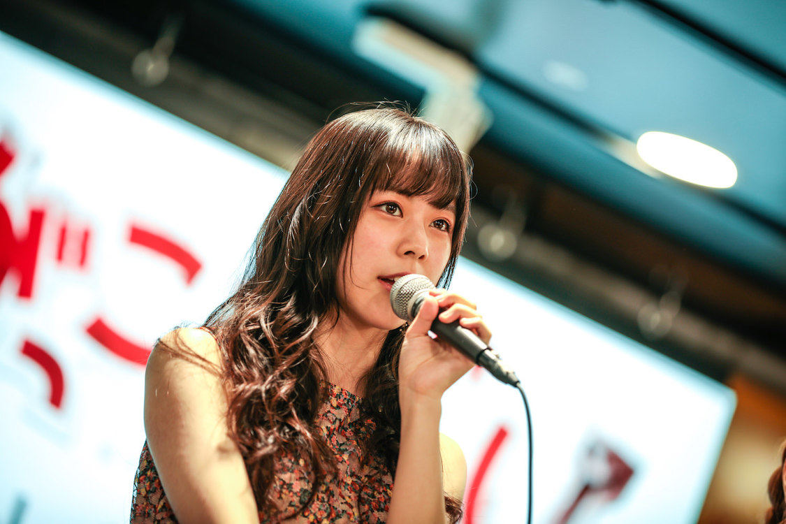 間島和奏（ラストアイドル）映画『がっこうぐらし！』BD＆DVD発売記念トークショーイベントより